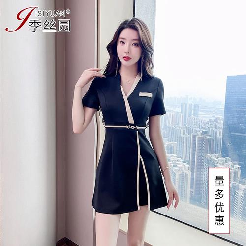 2026新款美容院工作服女套装 以气质美学重塑养生中心、沐足SPA与足疗技师的专业形象